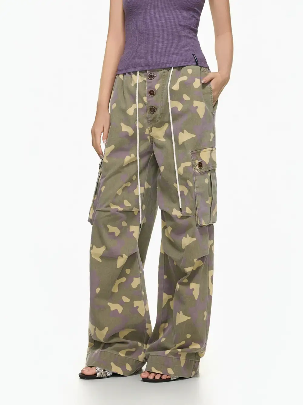 Casual Camouflage Cargo Pants
