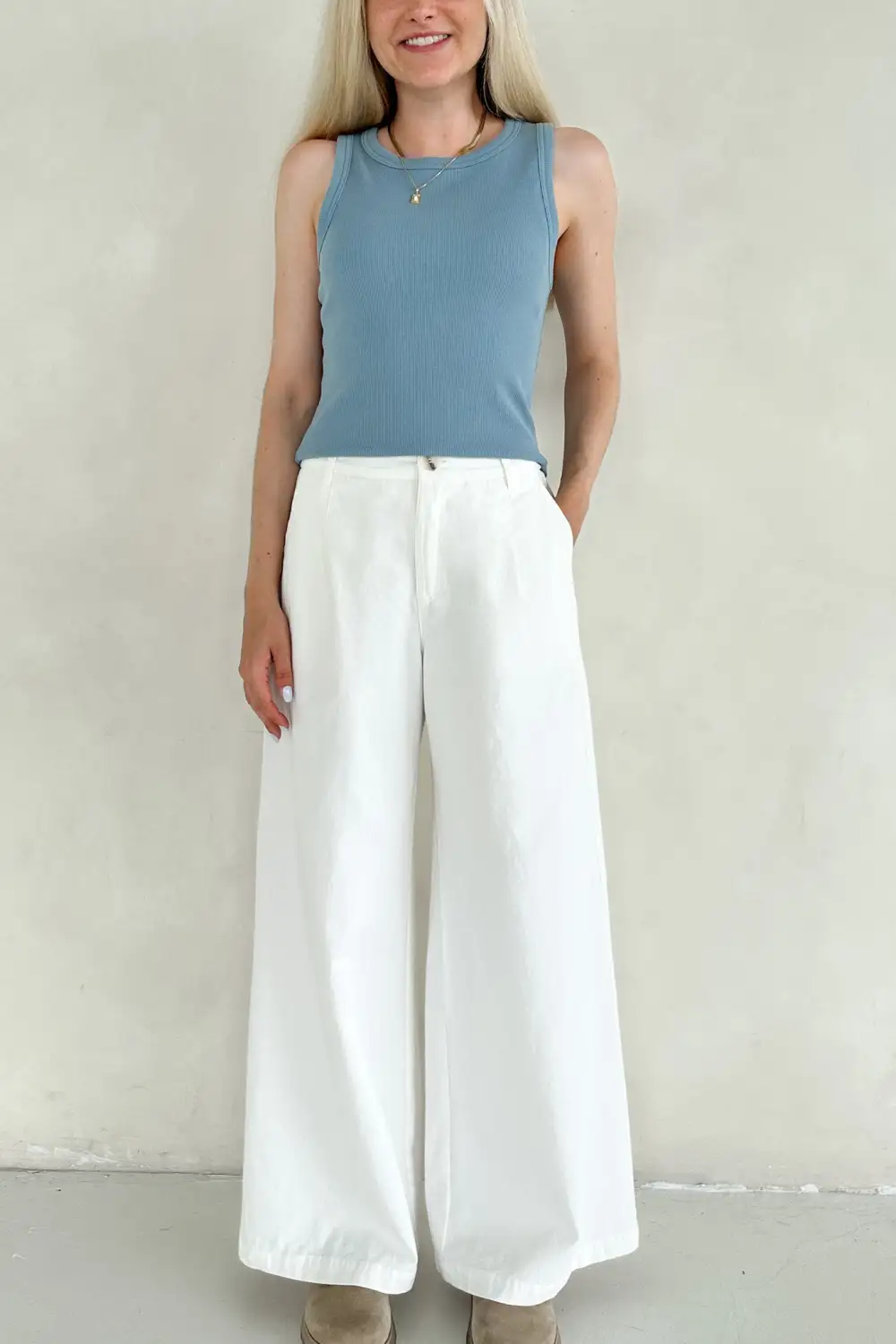 Soft Ribbed Tank Top