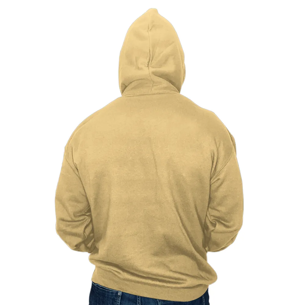 Pegasus Graphic Beige Hoodie With Vintage Aesthetic