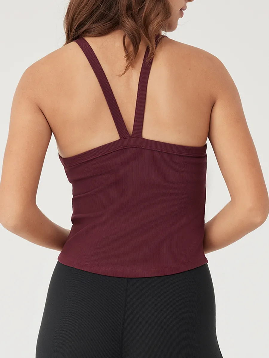 High Neck Cami Tops