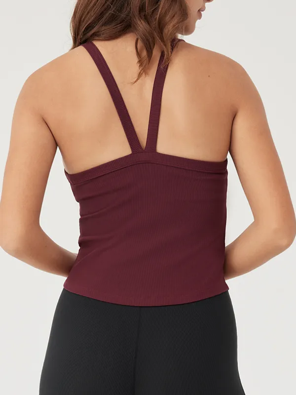 High Neck Cami Tops