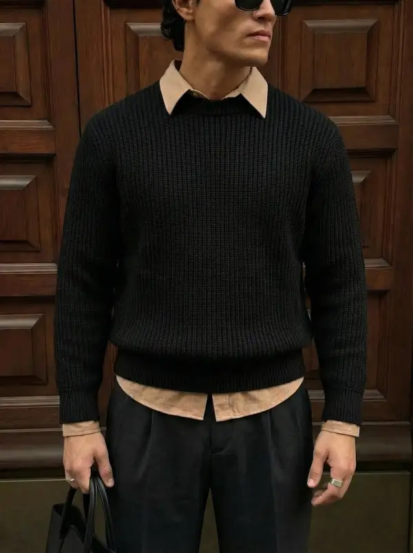 Everyday Relaxed Knit Sweater