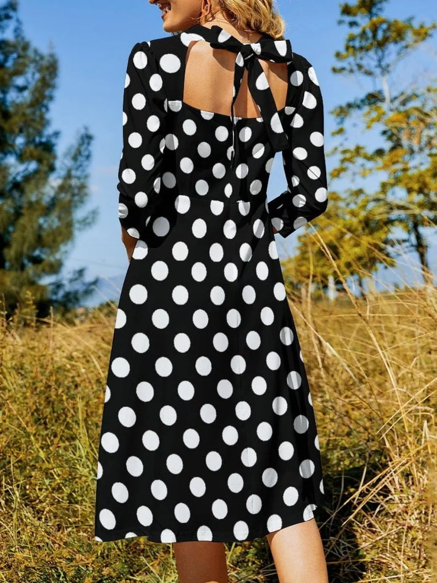 Classic Polka Dot Dress