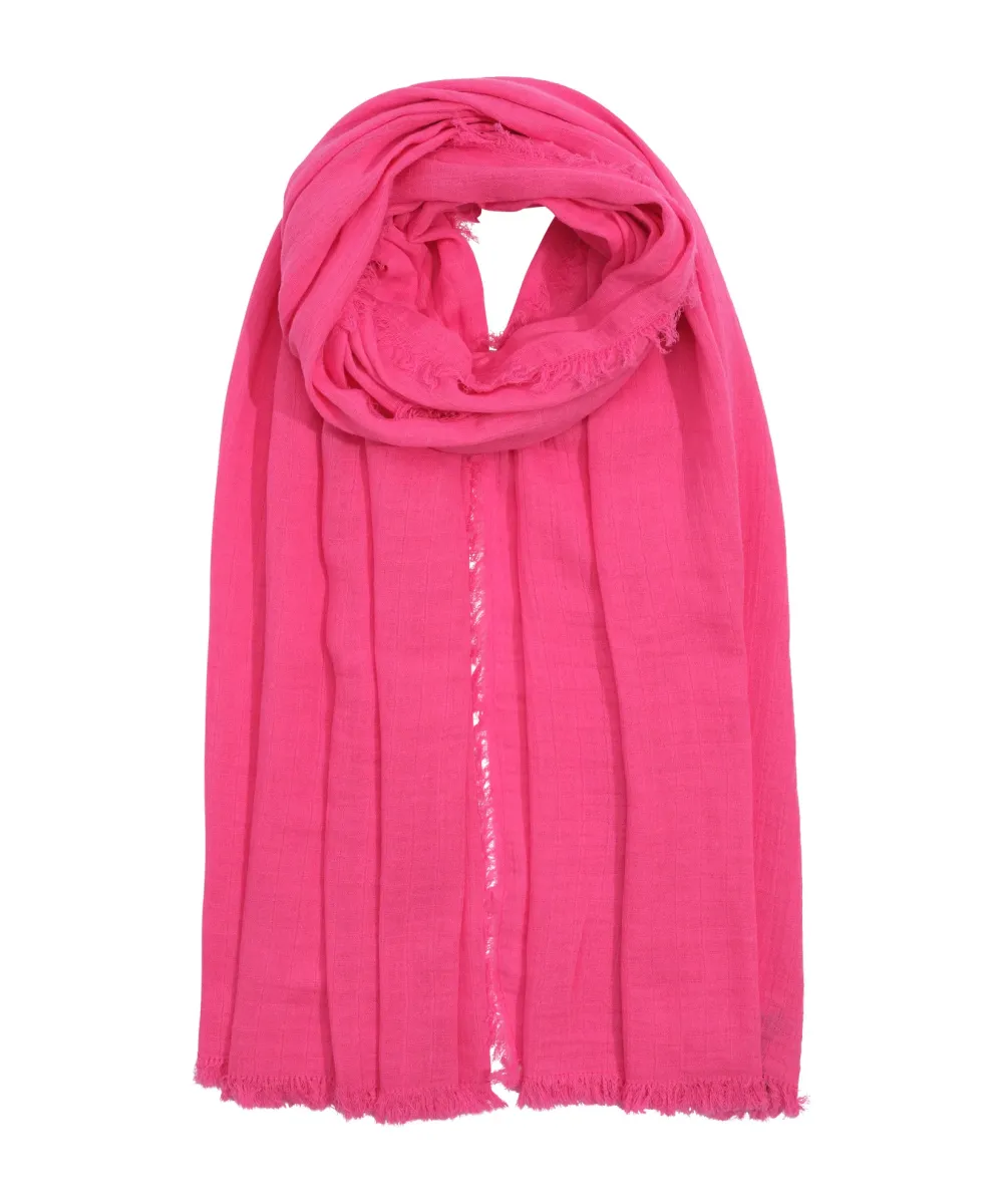 Plain Casual Style Lightweight Wrap