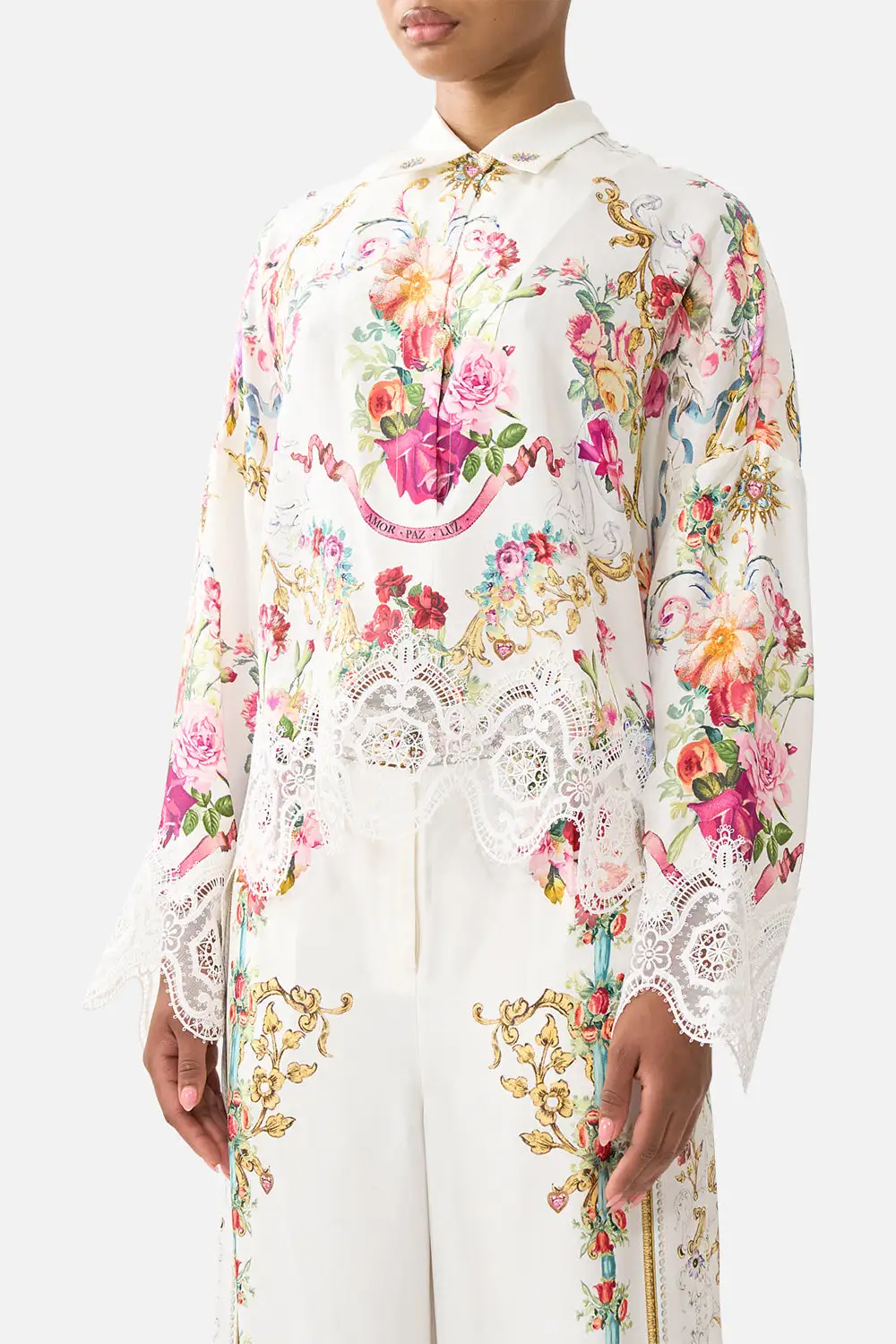 Cropped Relaxed Shirt