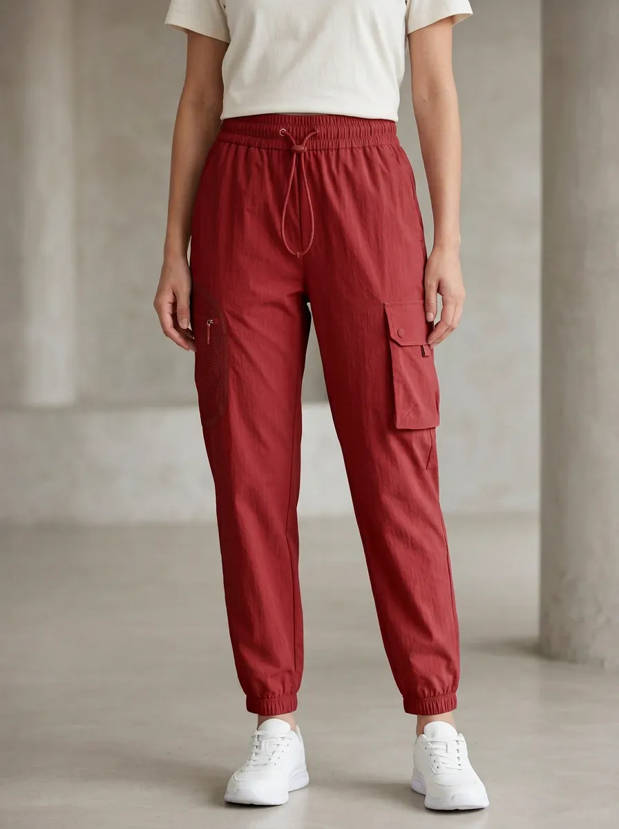 Women's Relaxed Multi-Pocket Cargo Cargo Work Pants
