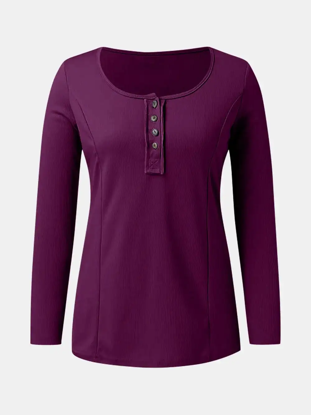 Everyday Scoop Neck Long Sleeve T-Shirt