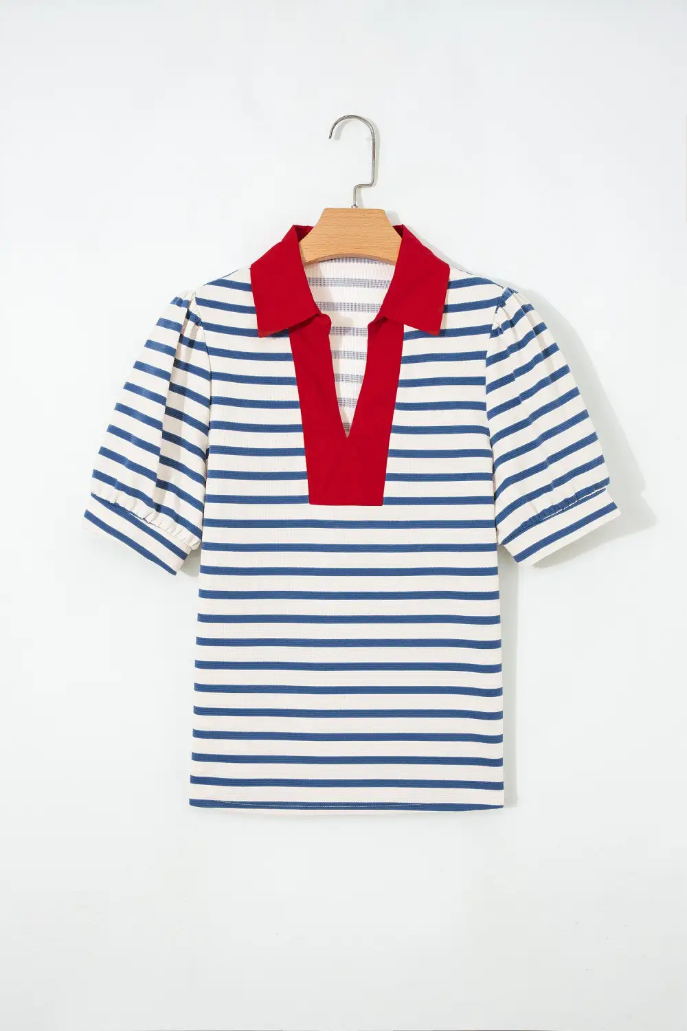 Layered Colorblock Polo Shirt
