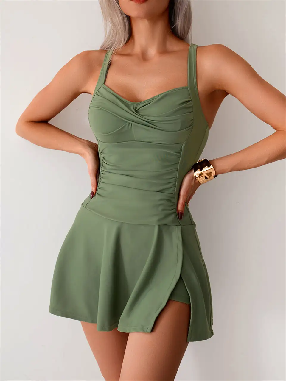 Seaside Tankini Set For Beach Days