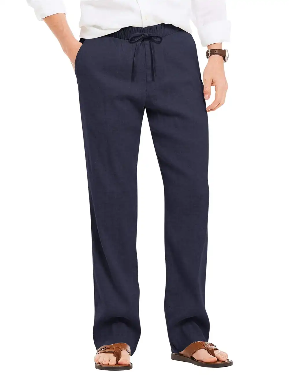 Linen Yoga Trousers Pants