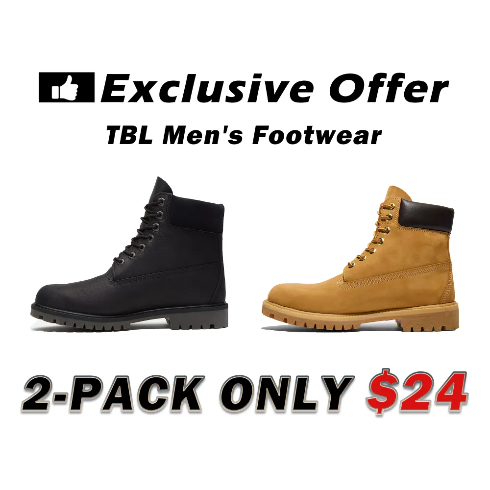TBL Premium 6-Inch Waterproof Boots for Men & Women | Classic Leather, All-Season Wear