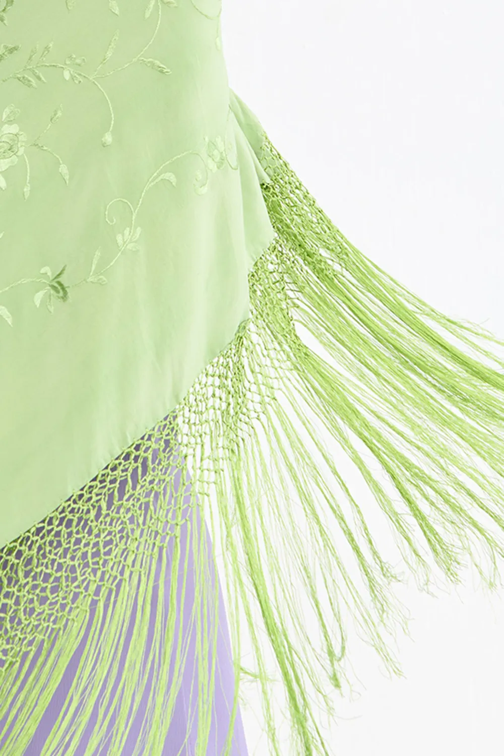 Shawl in a Single Shade