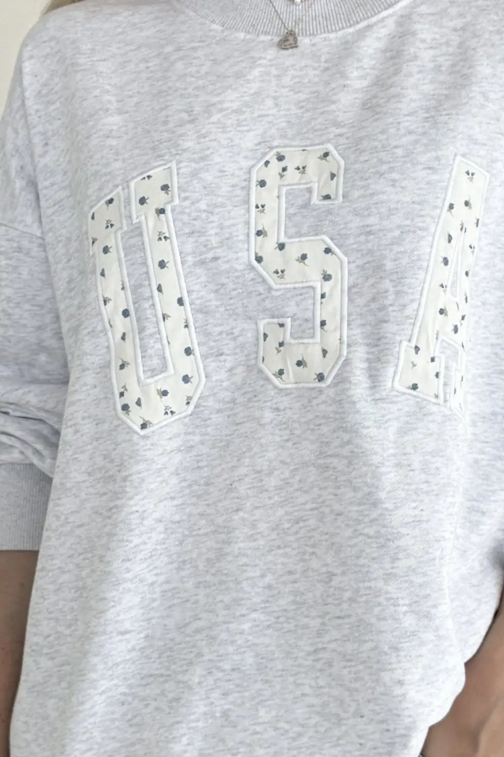 Smooth Fit Soft Embroidered Sweatshirt