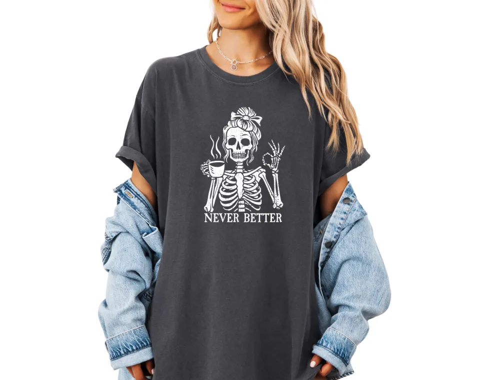 Easy Mood Graphic Garment Dyed Tee
