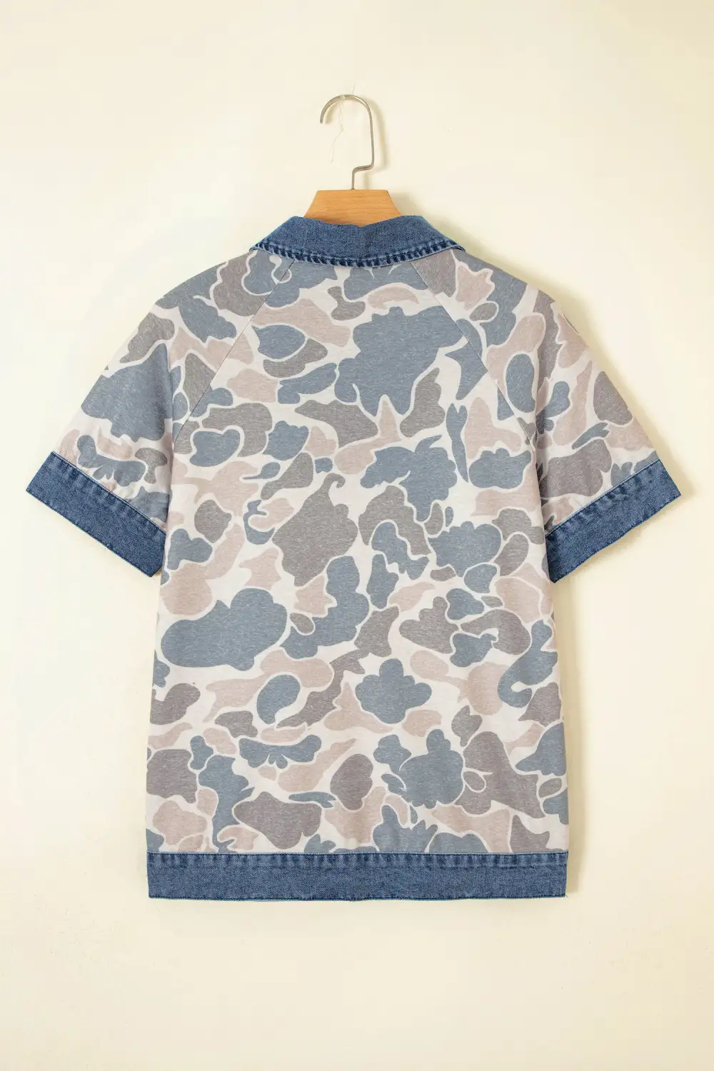 Patchwork Polo T-Shirt