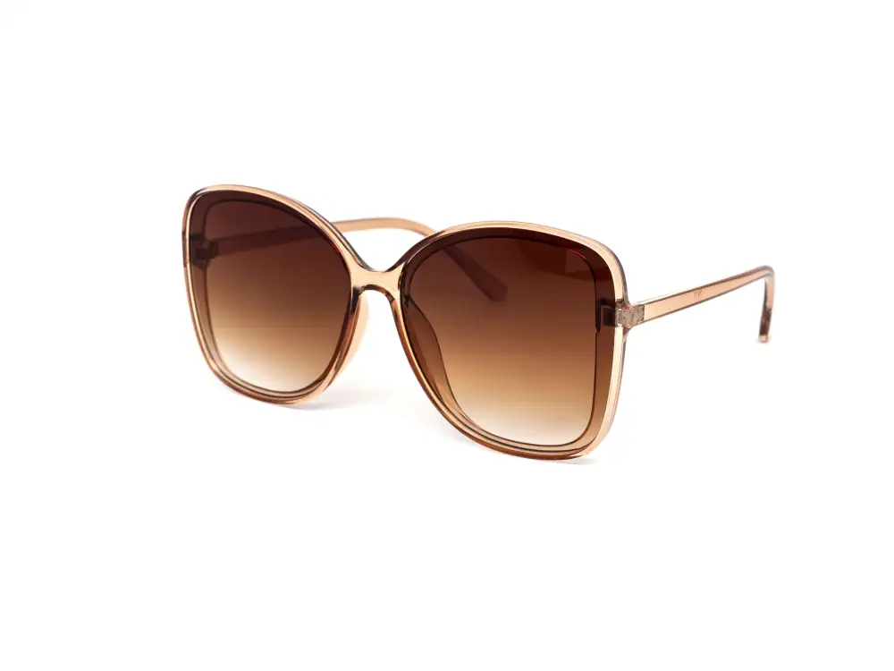 12-Pack Oversized Gradient Assorted Slim Sunglasses