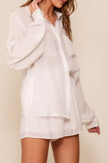 Textured Linen Relaxed Set