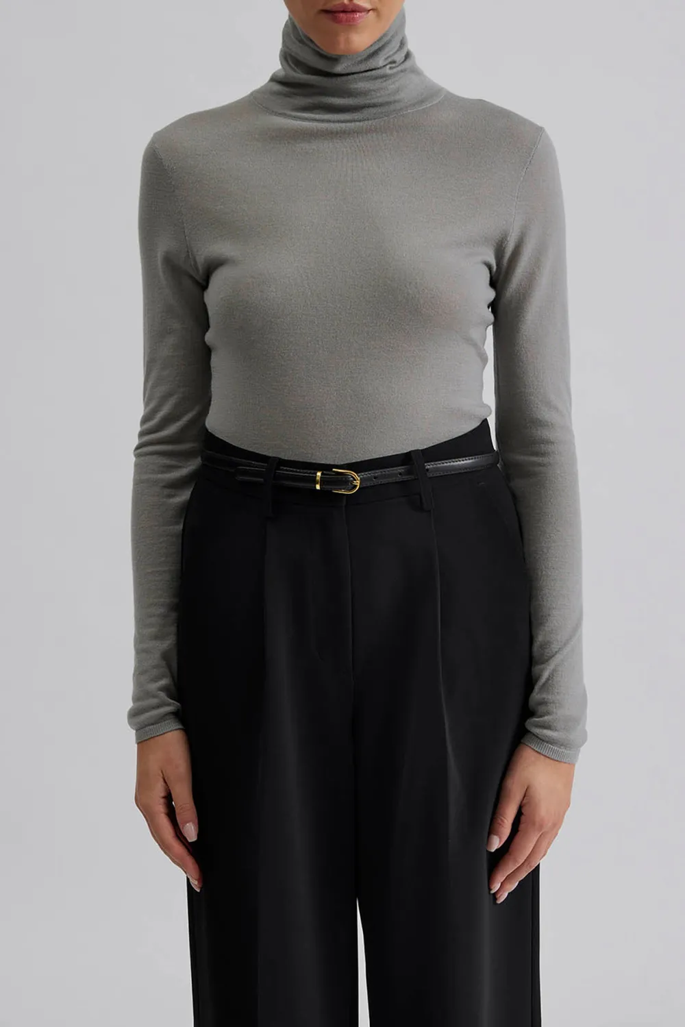 Soft Knit Turtleneck Sweater