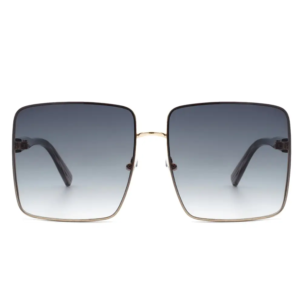 Minimal Square Frame Sunglasses