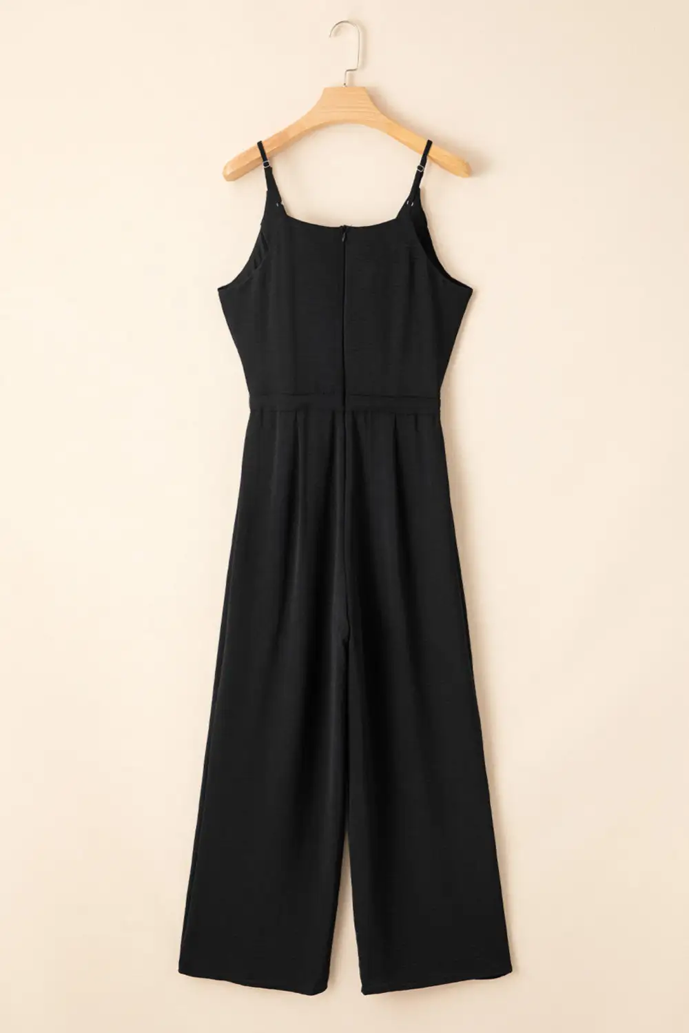 Spaghetti Strap Wide Leg Drawstring High Accessory
