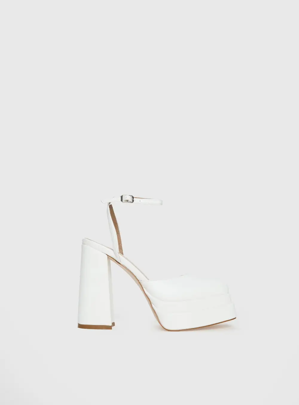 Layered Block Heel Shoes