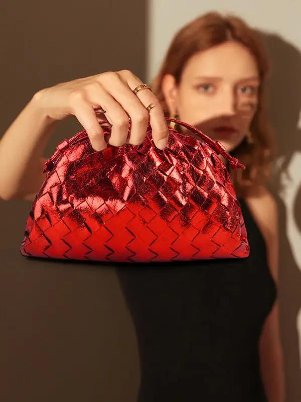 Woven Vintage Crossbody Bag