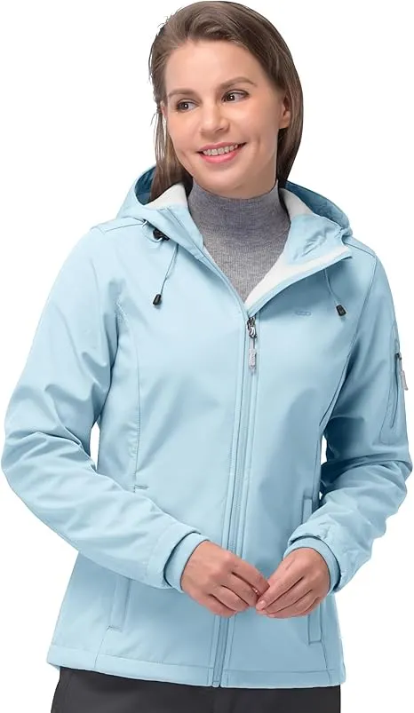 Women’s Softshell Fleece-Lined Jacket – Lightweight Warmth for Every Adventure