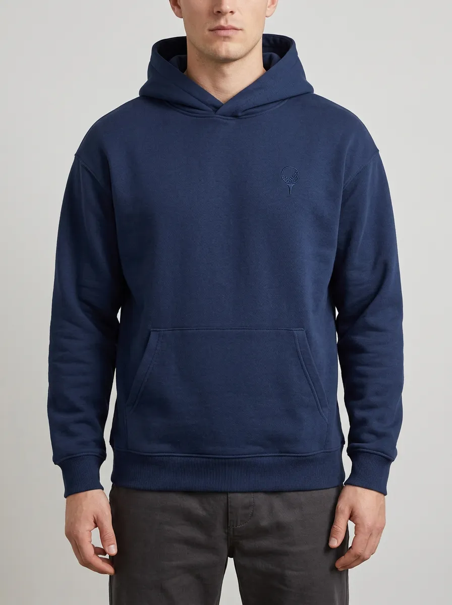 Practice Ball-On-Tee Golf Casual Hoodie