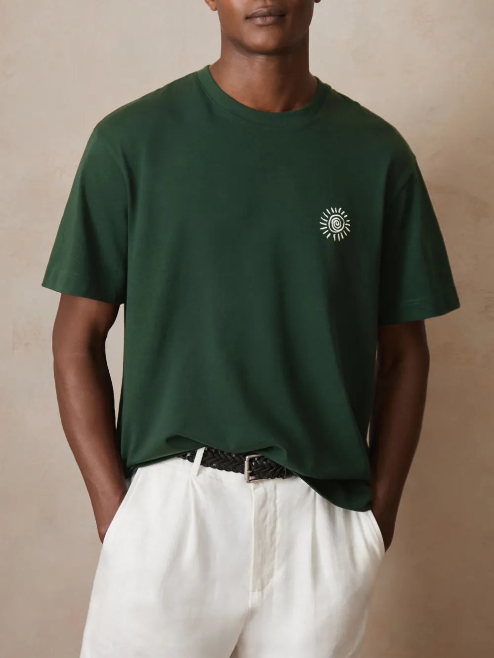 Men's Cotton Casual Holiday Style Short Sleeves