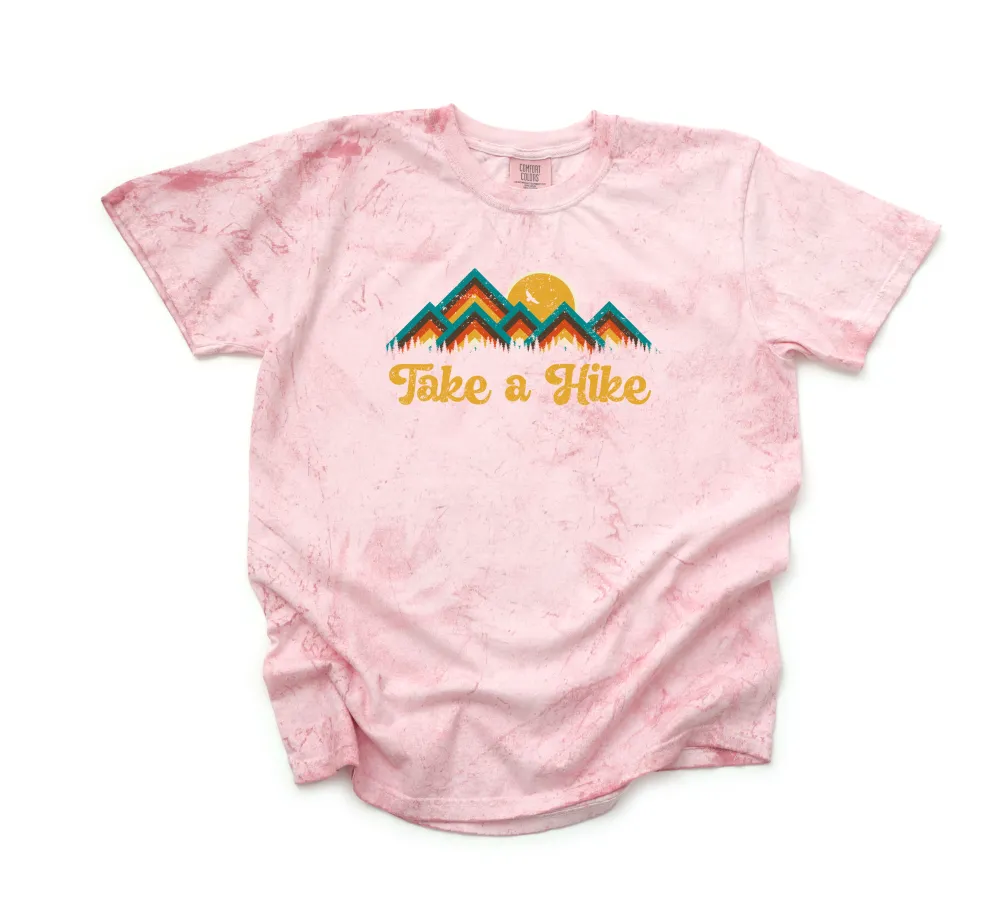 Trail Hike Graphic Garment Dyed Tee