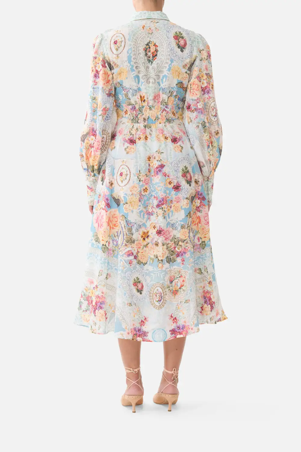 Waist Tie Shirt Dress