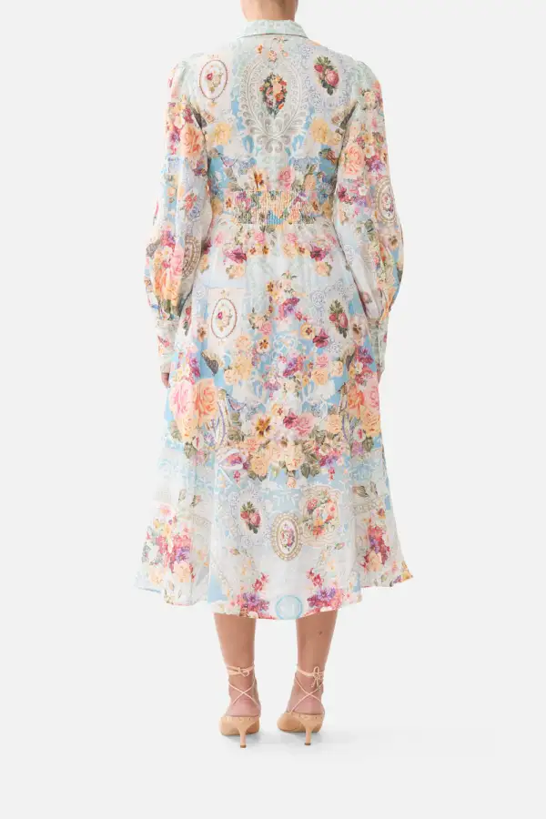 Waist Tie Shirt Dress