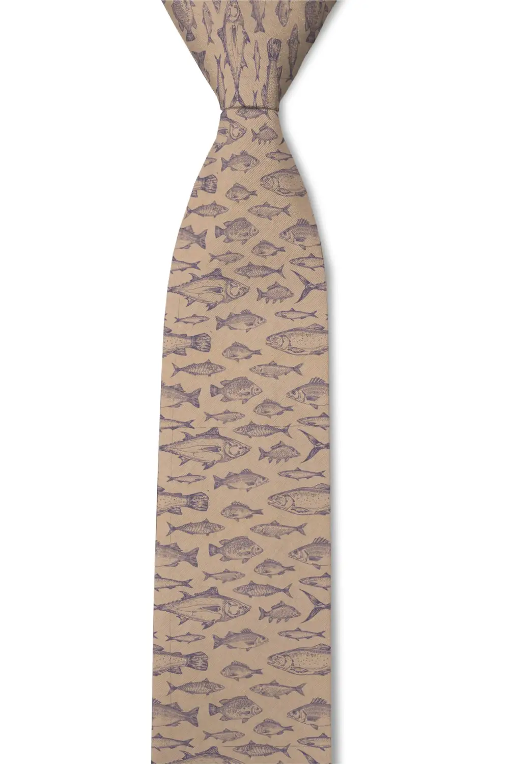 Fish Novelty Pattern Necktie