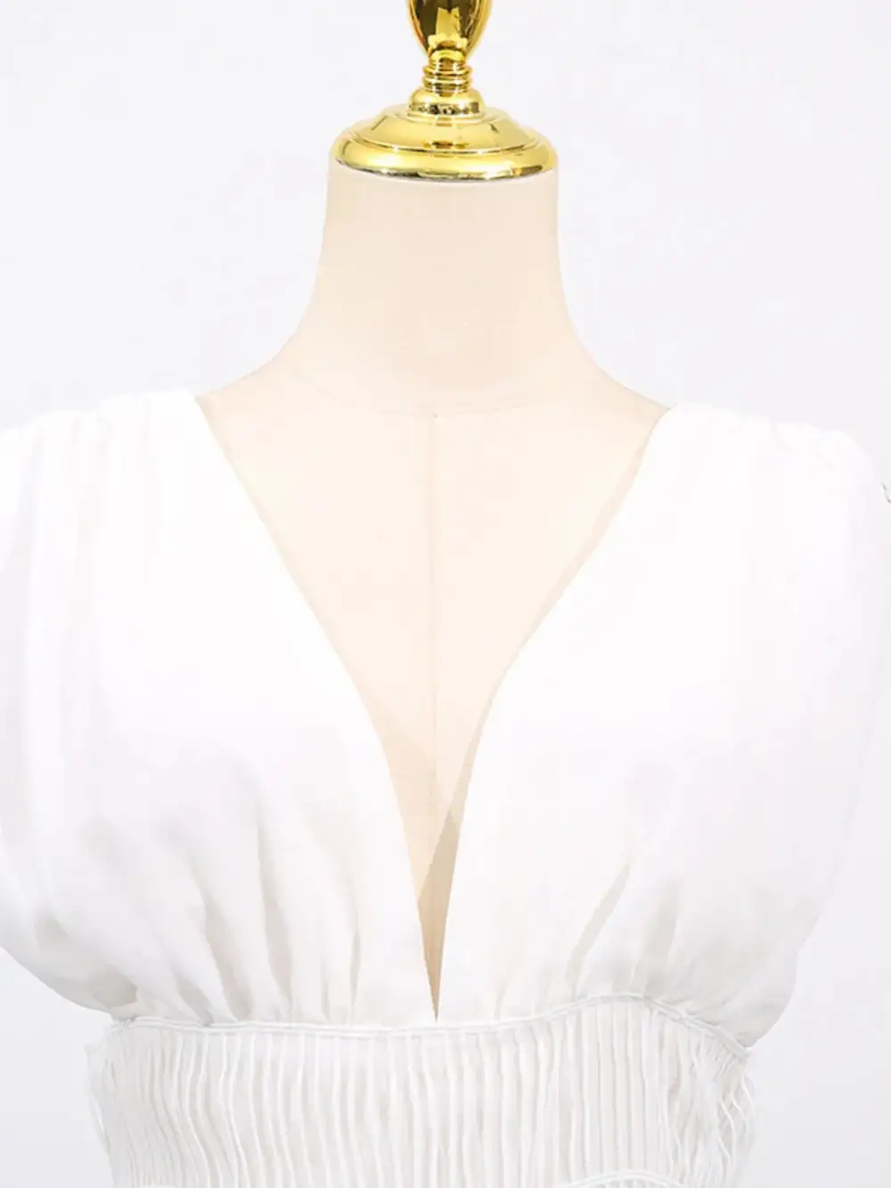 V Neck Tiered Sleeveless Maxi Dress