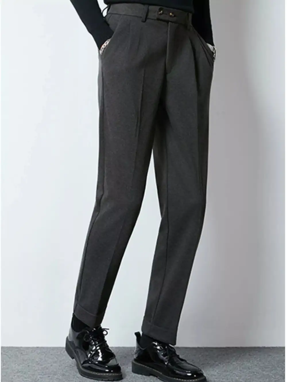 Men's Pleated Dress Pants