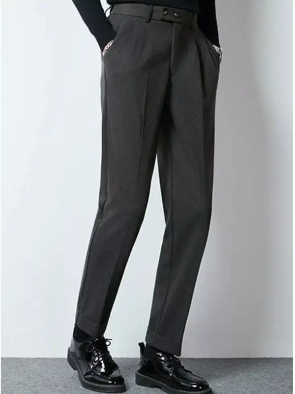 Men's Pleated Dress Pants