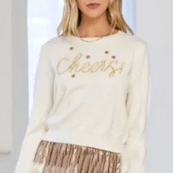 Relaxed Cheers Sweater Sweaters