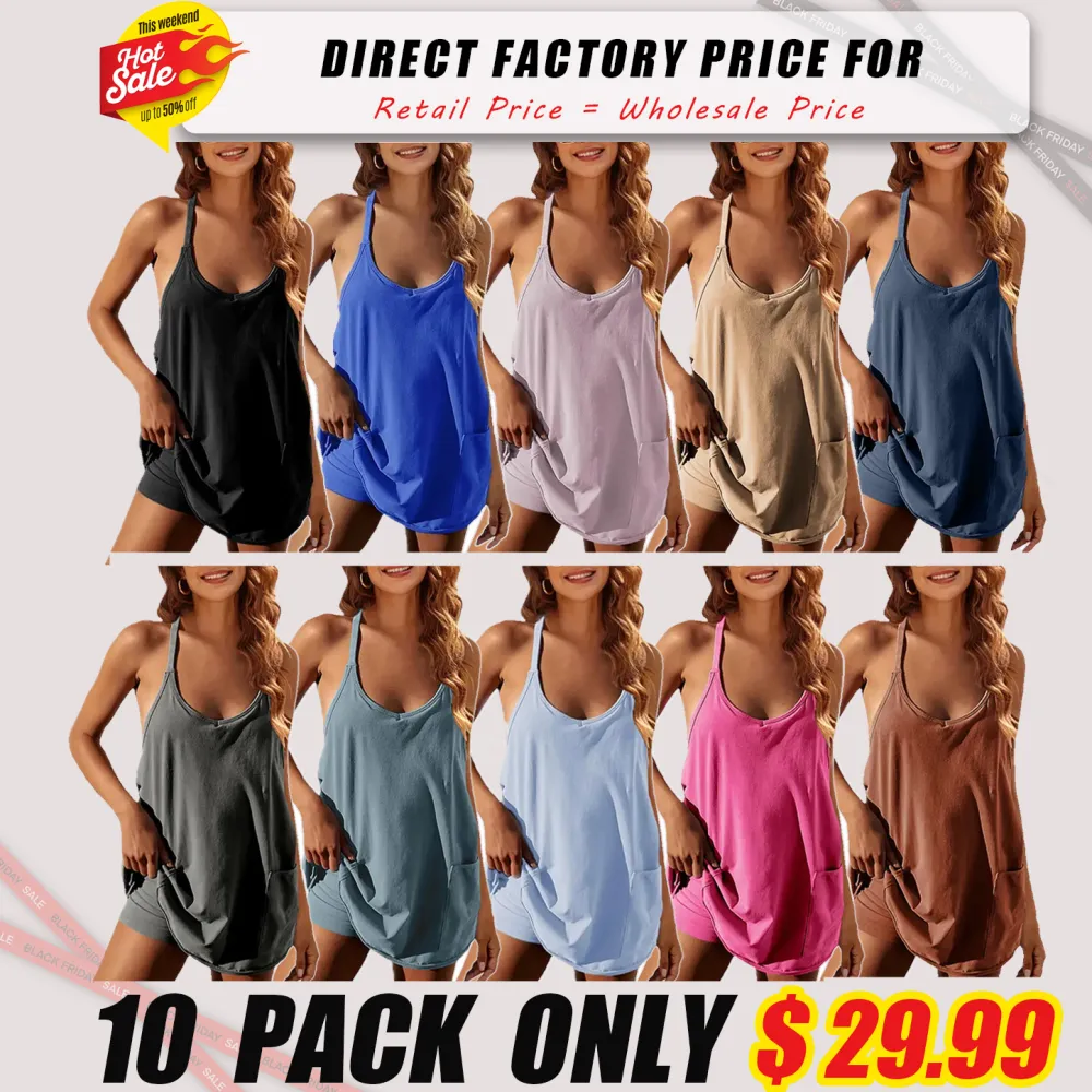 Women's Summer Sleeveless Mini Dress
