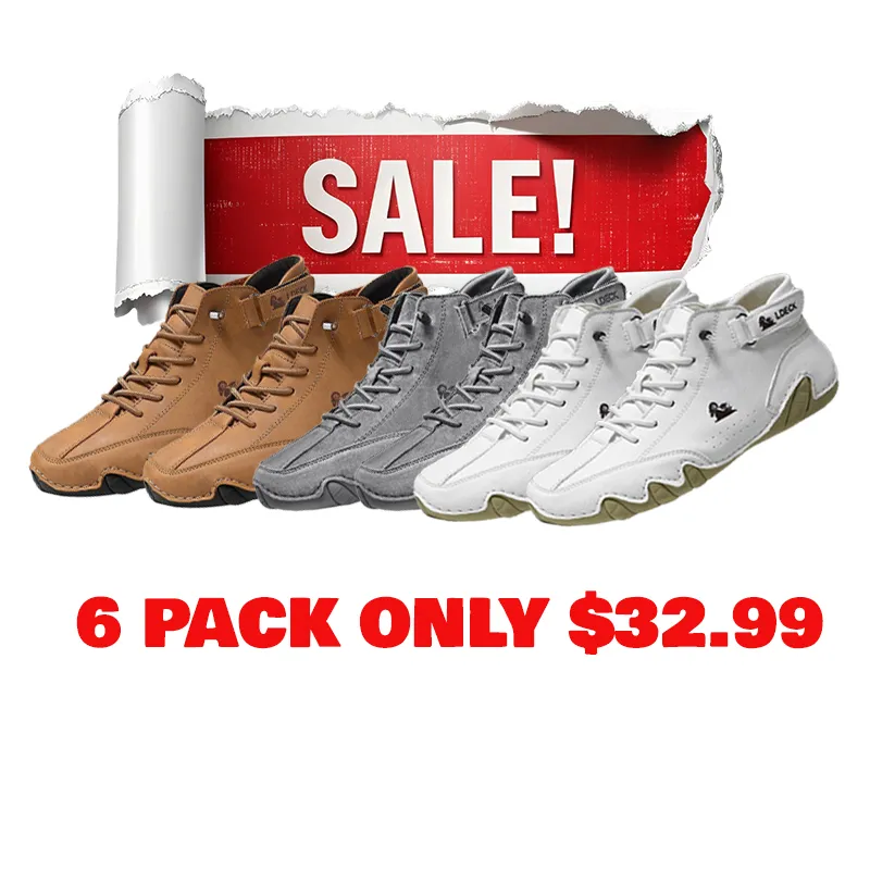 Men's Waterproof and Breathable Orthopedic Footwear