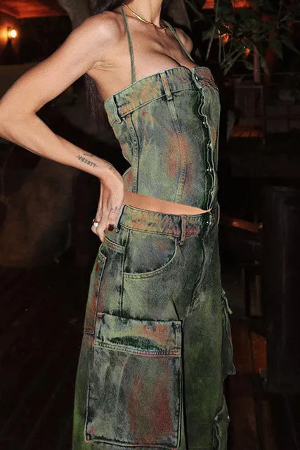 Cargo Classic-Fit Jeans