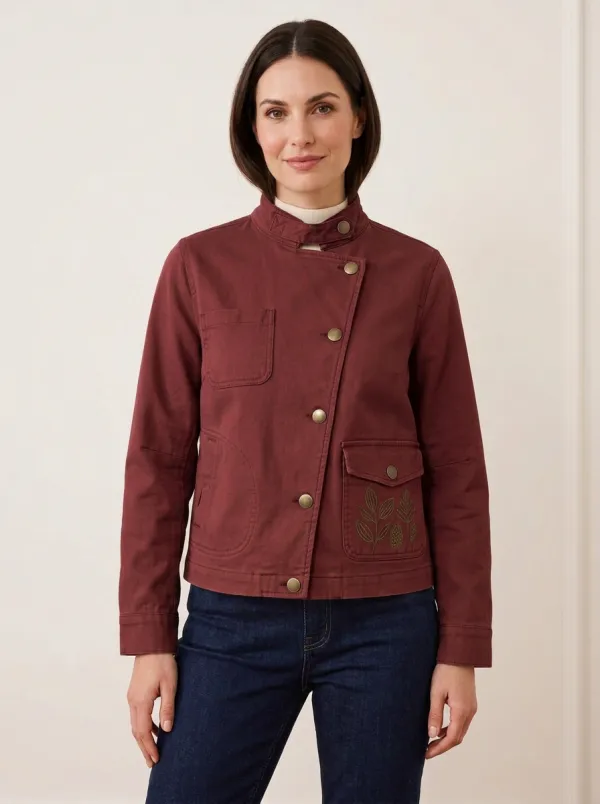 Women's Sierra Botanical Leaf Printed Jacket
