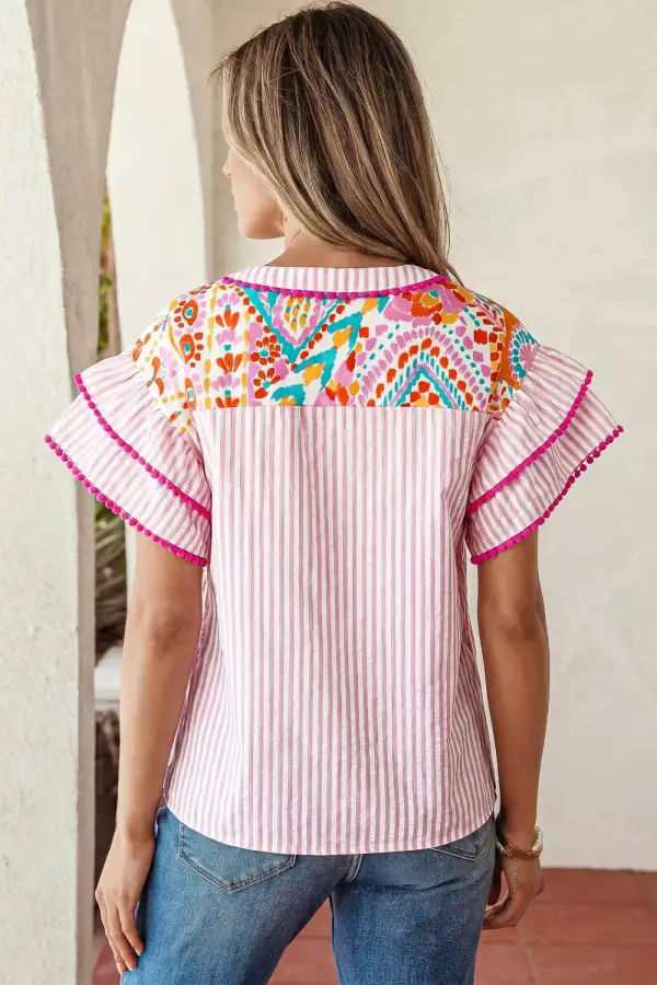 Everyday Striped Blouse