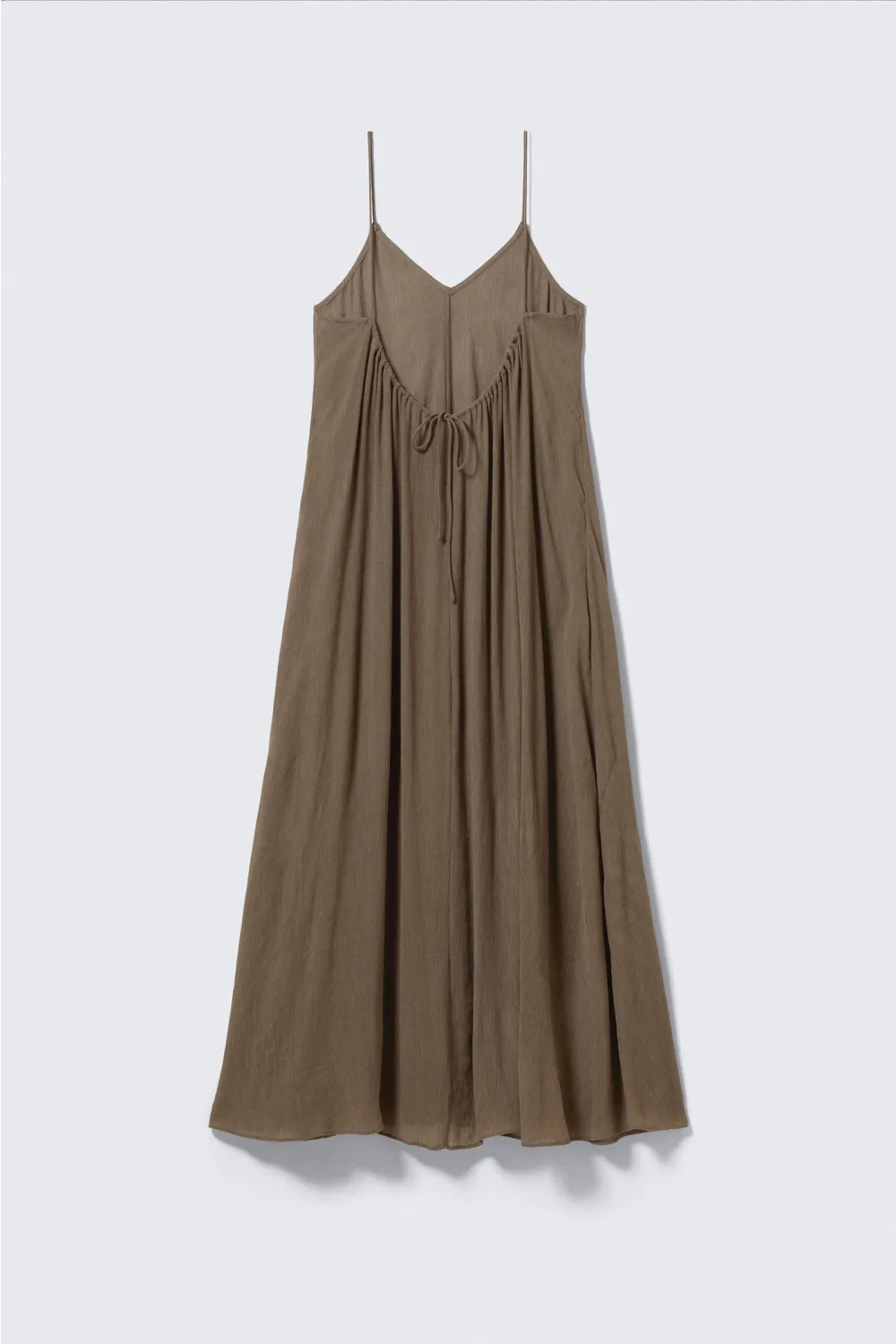 V-Neck Sleeveless Maxi Dress