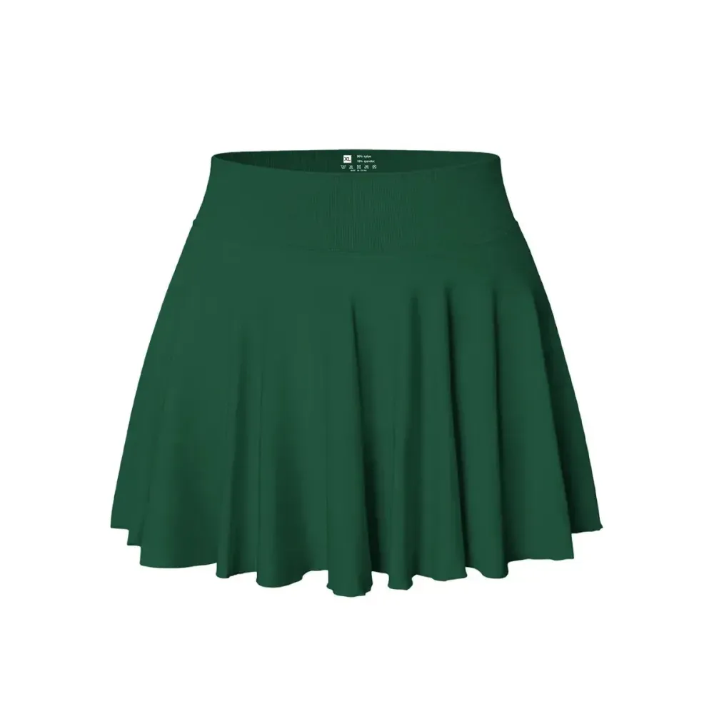 Women's Flowy Stretchy Flared Casual Mini Skirt