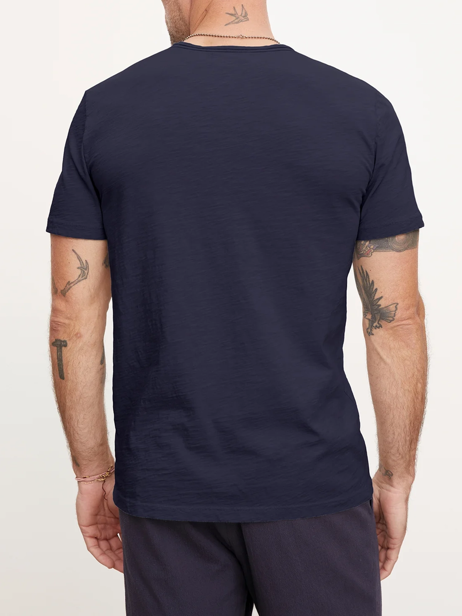 Men's Cotton Basic Short Sleeve T-Shirt