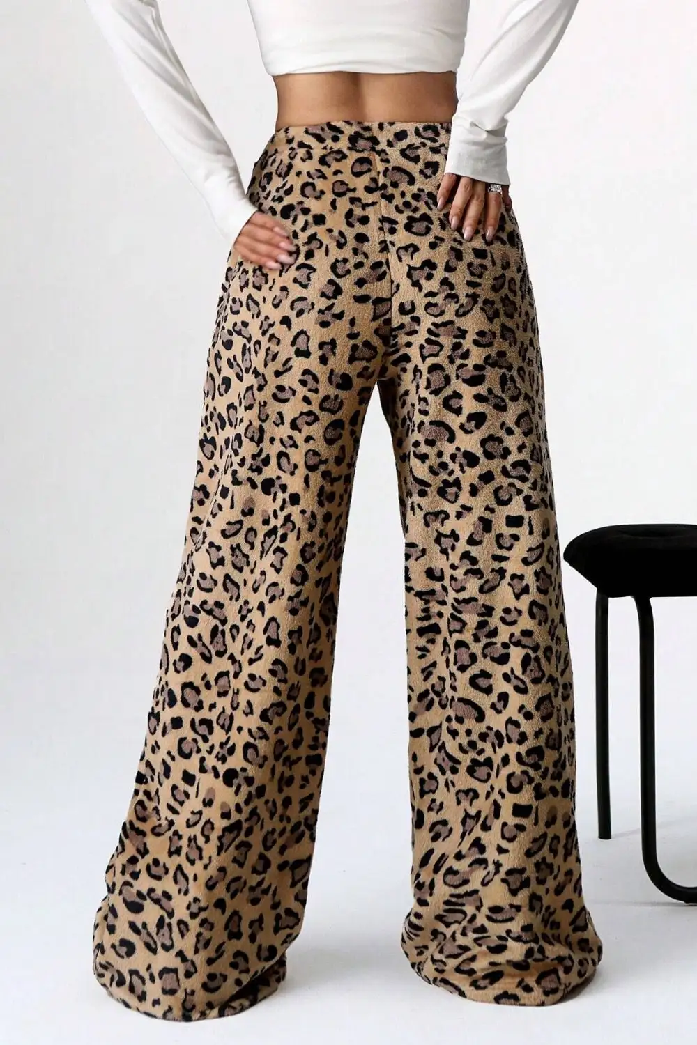 Leopard Wide Leg Pants Edit 1