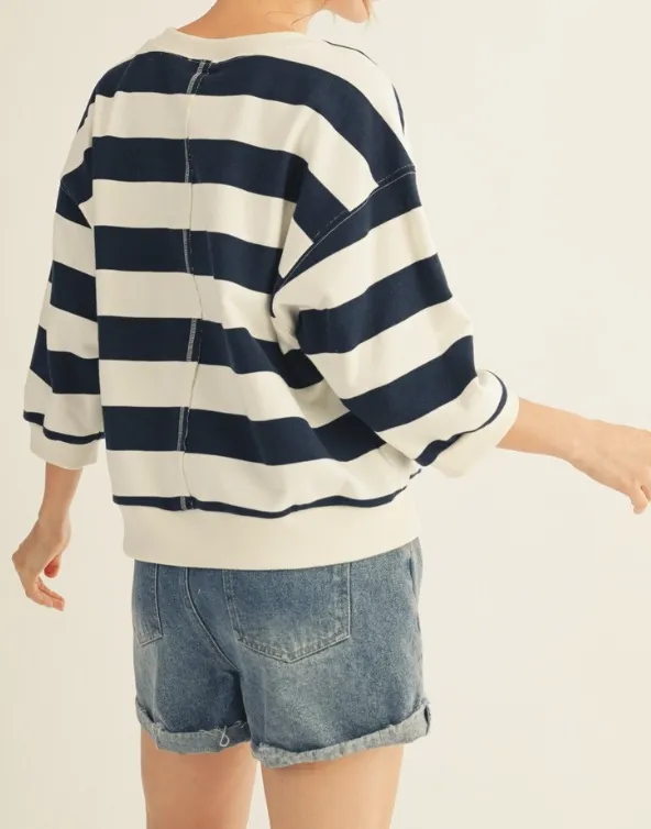 Striped Casual Top