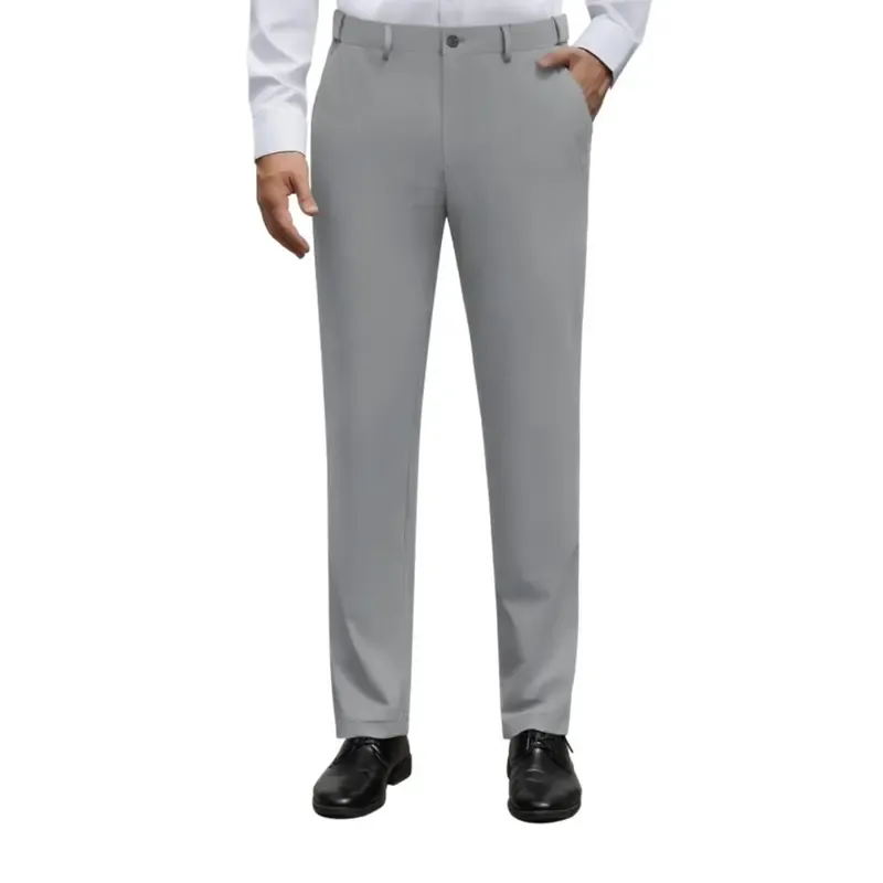Men's Stretch Dress Pants Wrinkle-Free Golf Pants