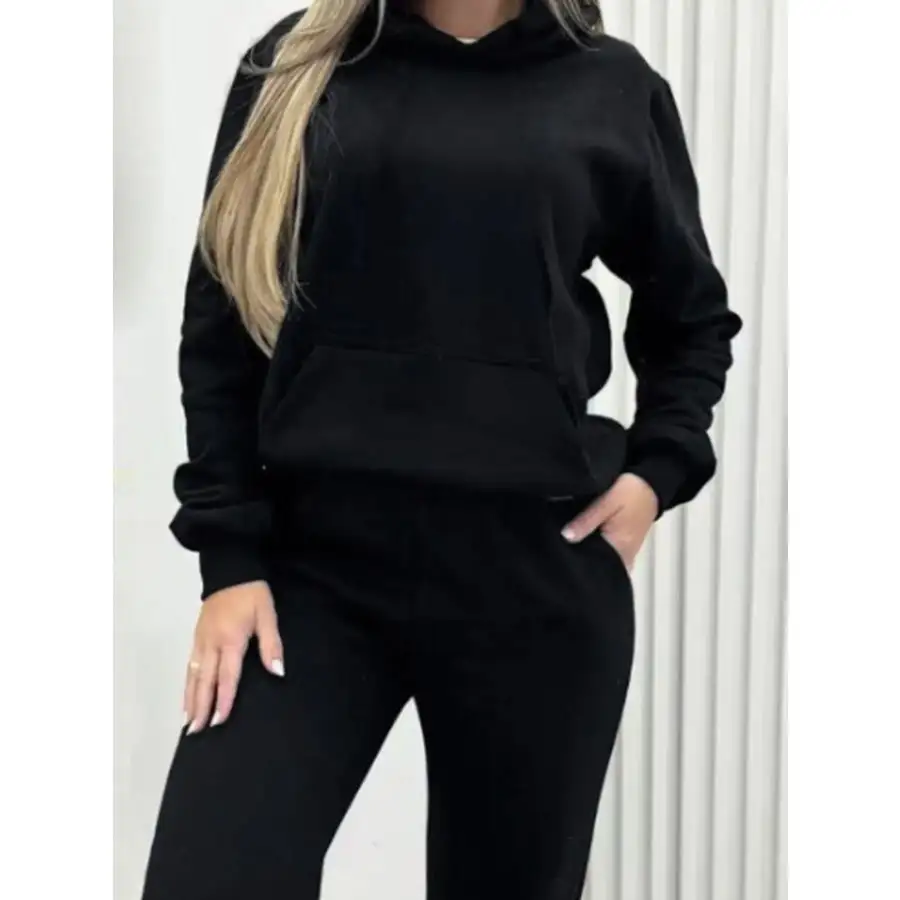 Long Sleeve Hoodie and Joggers Set