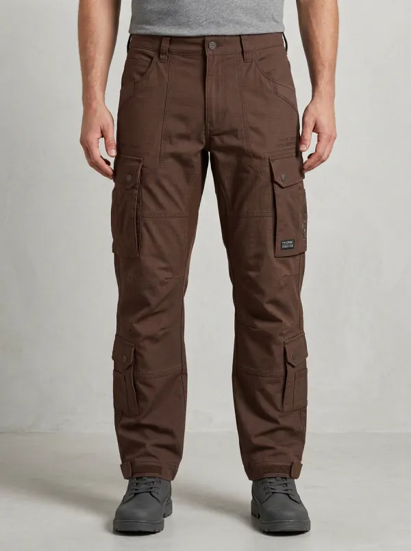 Men's Flap Pocket Technical Cargo Trousers